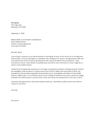 Health Care Management High Experience Cover Letter Samples Templates Vault Com