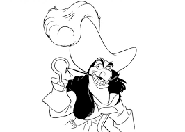 Disney Villainous Pirate Captain Hook Coloring Pages