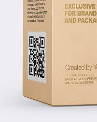 Download Kraft Paper Box Mockup In Box Mockups On Yellow Images Object Mockups PSD Mockup Templates