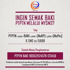 Pakar wang mengucapkan selamat maju jaya. Semak Baki Pinjaman Ptptn Melalui Sms