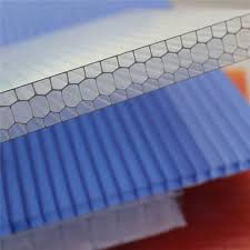 China Popular Design for Crystal Polycarbonate Roofing Sheets - Hollow  Polycarbonate Sheet PC Honeycomb sunshine sheet – JIAXING