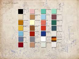 Rock N Roll Relics Color Chart Electric Guitars Guitar