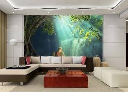 Gambar Wallpaper Tembok Ruang Tamu Di 2020 Dinding Highback Armchair Talorllorente Com Luxury Chairs Furniture 3d Wallpaper Mural Wallpaper Waterfall Scenery