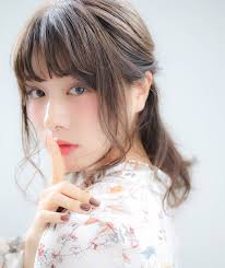 レングス別お団子も編み込みもハーフアップアレンジ特集 Bangs