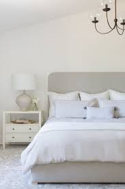We did not find results for: Neutral Bedroom Linen Upholstered Bed Frame Pillow Arrangement White Nightstand Vinta Transitional Bedroom Design Upholstered Beds Upholstered Bed Decor