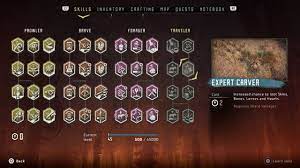 Frozen Wilds Bug Makes Players Lose Xp Skills In Horizon Zero Dawn