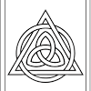 The horse is my favorite of these animal celtic coloring pages. 1
