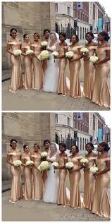 Champagne Gold Floor Length Simple Mermaid Cheap Bridesmaid Dresses Online Wg524 In 2020 Champagne Bridesmaid Dresses Satin Bridesmaid Dresses Bridesmaid