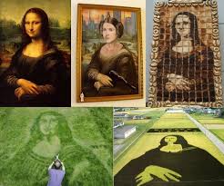 The title of the painting, which is known in english as mona lisa, comes from a description by renaissance art historian giorgio vasari, who wrote leonardo undertook to paint, for francesco del giocondo, the portrait of mona lisa, his wife. Mona Liza Na Veka Obzor Parodij I Vossozdanij Znamenitoj Kartiny Da Vinchi