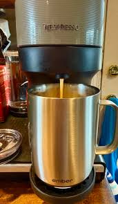 My new Christmas Ember mug (14oz) fits PERFECTLY under the Pop+! 🥰