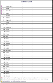 Calendrier 2015 annuel complet, simple et efficace. Calendrier Planning Mensuel 2015 Vierge Format Portrait Avec Les Fetes