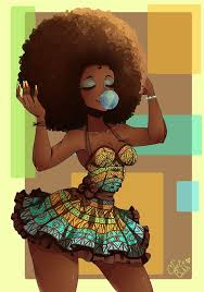Black Art Black Female Cartoon Image Result For Cartoon Of Black Female Scholar With Afro Black Love Art Black Art Black Girl Art