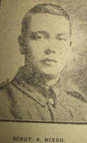 Burnley Roll of Honour Sergeant Albert Nixon MM