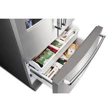 Check spelling or type a new query. Kitchenaid 26 8 Cu Ft French Door Refrigerator At Menards