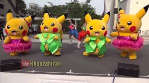 Lagu Anak Cari Pokemon Go Senam Boneka Badut Goyang Pokemon Lucu Youtube