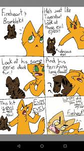 Fireheart And Bramblekit S Relationship Warrior Cats Comics Warrior Cats Funny Warrior Cat Memes