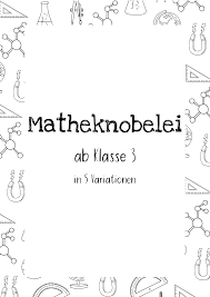 Mathe Knobelei Ubung Der Vier Grundrechenarten Unterrichtsmaterial Im Fach Mathematik Mathe Grundrechenarten Rechnen