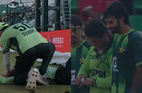 Maaz Sadaqat suffers injury during third ODI against Australia