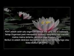 Maybe you would like to learn more about one of these? Arti Dan Makna Lambang Perguruan Setia Hati Teratai Youtube