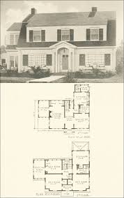 Dutch Colonial Home A Few Modifications To Open The Kitchen Dining Room And Create An Upstai Dutch Colonial Homes Colonial House Plans House Plans With Photos