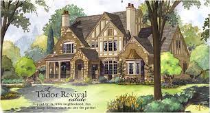The home sits on a 1/2 acre parcel with a circular paver driveway and beautifully. Tudor Style Home Plans Stephen Fuller Designs Tudor Revival Estate With Two Tudor Style Homes English Tudor Homes Tudor House