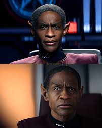 Sovak to Rom voice transition in DS9