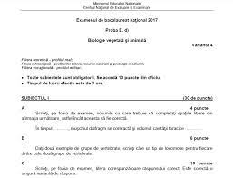 Maybe you would like to learn more about one of these? Subiecte Bac 2017 Biologie VegetalÄƒ È™i AnimalÄƒ Cat De Greu A Fost Examenul