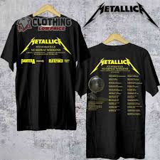 Metallica Rock Band M72 World Tour 2023 Merch Metallica M72 World Tour No  Repeat Weekend Shirt Metallica World Tour 2023-2024 Setlist T-Shirt -  ClothingLowPrice