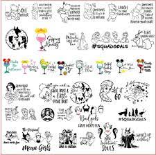 Download Mega Disney Bundle Svg Dxf Png Digital Download Instant Download Lovesvg Net Svg Cricut Art Bundle
