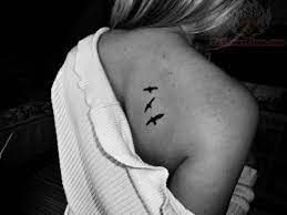 A few years back, bird tattoos are common to sea wanderers, such as sailors and fishermen, especially those who have successfully surpassed several miles on the sea. Birds Back Bird Shoulder Tattoos Back Tattoos Back Tattoo