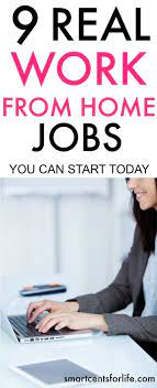 13 Real Work From Home Jobs Paying Up To 75 000 A Year Work From Home Moms Legitimate Work From Home Home Jobs