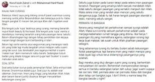Posts about pelik tapi benar written by pencari ilmu. Peguam Syarie Kongsi Kisah Pelik Tapi Benar Isteri Tetap Ditinggalkan Walau Diri Cantik Jelita Permata Akan Cari Permata Bangkai Tetap Cari Bangkai Viral Mstar