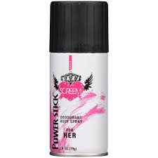 Power Stick For Her Pink Body Spray 2 8 Oz Walmart Com Walmart Com