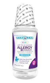 Texaclear Kid S Allergy Cough Relief Dye Free Liquid In 2020 Kids Allergies Kids Allergies Relief Allergies