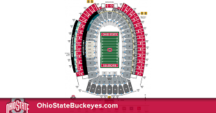 ohio state university football stadium seating chart ohio