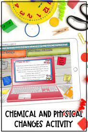 Physical And Chemical Changes Activity Chemical And Physical Changes Physical Change Physical Science Lessons