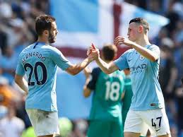 Bernardo silva of manchester city celebrates victory after the premier league match between manchester united and manchester city at old trafford on april 24, 2019 in manchester. Premier League Man City Feeling The Title Nerves Says Bernardo Silva Sportstar