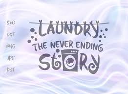 This is a personal use svg file. Laundry The Never Ending Story Svg Graphic By Digitals By Hanna Creative Fabrica