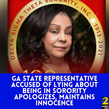Delta Sigma Theta released a letter that stated she is not a member >>>  https://2wsb.tv/3VdfeDg