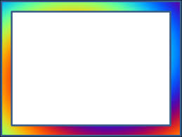 Rainbow Border Frame By Frame Animation Clip Art Borders Rainbow Gif