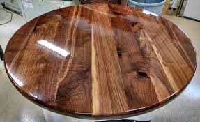 Round Walnut Table Top 364248 Solid Etsy Walnut Table Top Walnut Table Round Wood Table