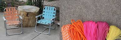 What if you just make this hanging chair from beautiful mess is genius! Aluminum Chair Makeover A Beautiful Mess