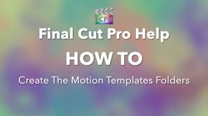 Video final cut pro templates envato elements apple motion envato market motion graphics. Final Cut Pro Creating The Motion Templates Folders To Install Final Cut Pro Templates Youtube