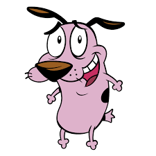 Courage The Cowardly Dog Cartoon Stickers Dog Drawing Simple Dog Stickers