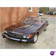 My Dream Vintage Car A Chocolate Brown With Tan Leather Interior 1976 Mercedes 450 Sl Convertible In Mint Condition Sigh