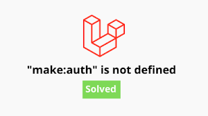 Laravel 6 Make Auth Not Defined Solved Laravel Article