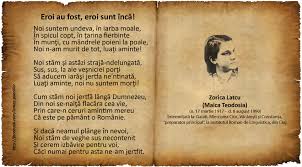 Maine poate ca nu , dar la un alt maine vom fi datori sa le calcam pe urme , lor si altor eroi stiuti si nestiuti ! Home Analfabetul Blog