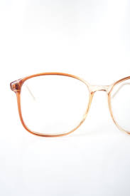 Vintage Light Brown Clear Wayfarer Glasses Womens Oversize Deadstock Wayfarer Eyeglass Frames Light Fawn Clear Brown In 2021 Wayfarer Glasses Wayfarer Glasses Women Glasses