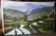 Jual lukisan pemandangan - Kota Surakarta - Kenzhie Galeri | Tokopedia