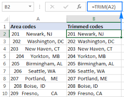 How To Remove Blank Spaces In Excel Leading Trailing Non Breaking